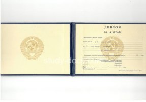 Диплом техникума ссср старого образца в Иваново